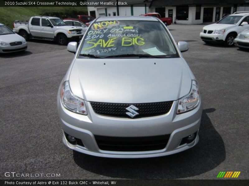 Quicksilver Metallic / Black 2010 Suzuki SX4 Crossover Technology