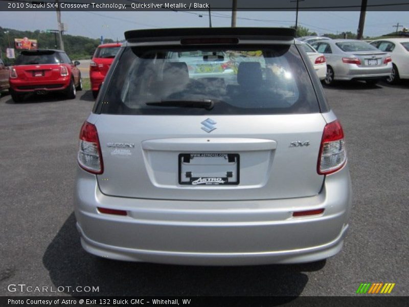 Quicksilver Metallic / Black 2010 Suzuki SX4 Crossover Technology