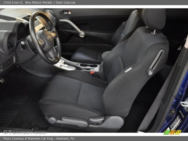 Blue Ribbon Metallic / Dark Charcoal 2009 Scion tC