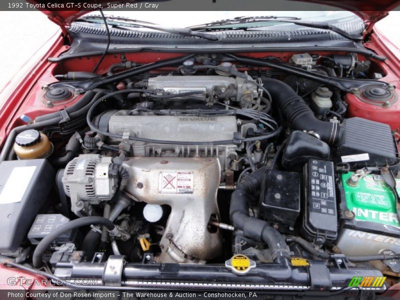  1992 Celica GT-S Coupe Engine - 2.2 Liter DOHC 16-Valve 4 Cylinder