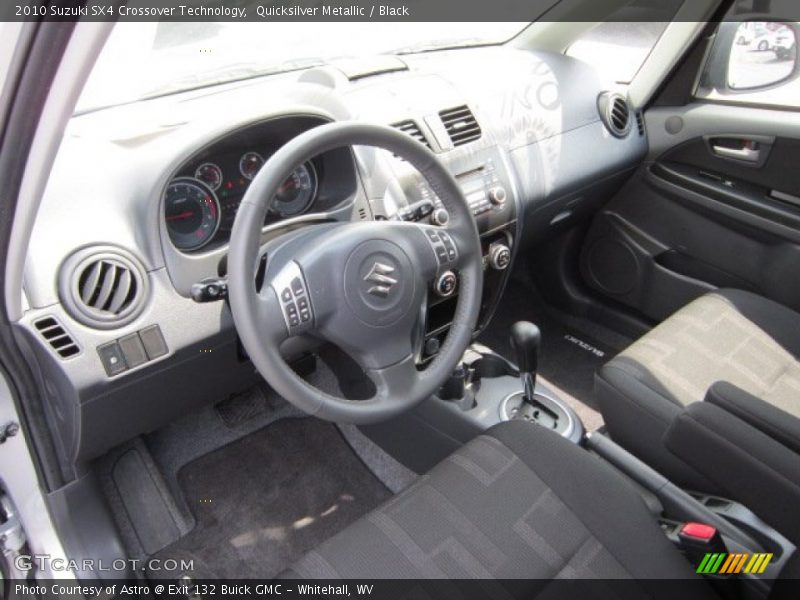 Black Interior - 2010 SX4 Crossover Technology 