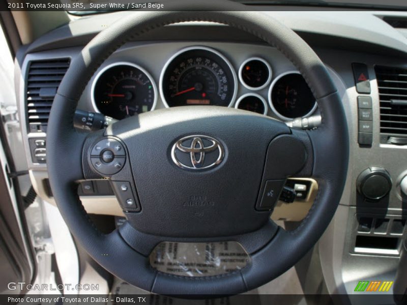  2011 Sequoia SR5 Steering Wheel