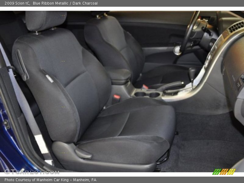 Blue Ribbon Metallic / Dark Charcoal 2009 Scion tC