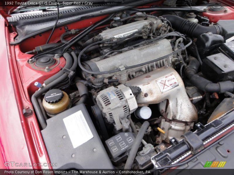  1992 Celica GT-S Coupe Engine - 2.2 Liter DOHC 16-Valve 4 Cylinder