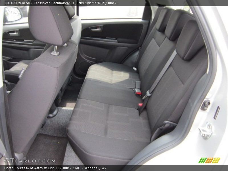  2010 SX4 Crossover Technology Black Interior