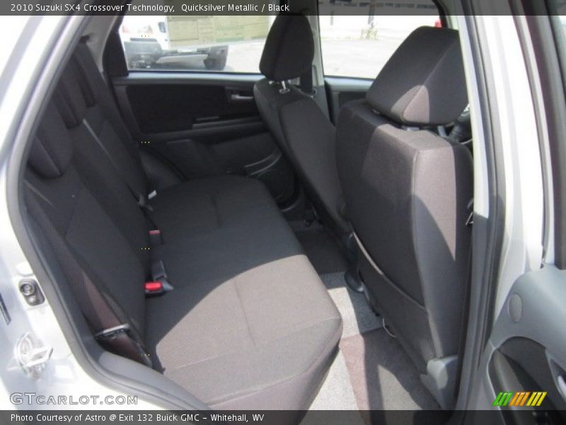 Quicksilver Metallic / Black 2010 Suzuki SX4 Crossover Technology