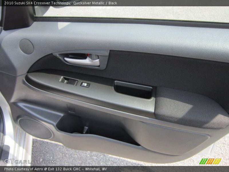 Quicksilver Metallic / Black 2010 Suzuki SX4 Crossover Technology