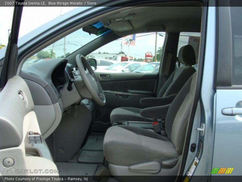 Blue Mirage Metallic / Stone 2007 Toyota Sienna LE
