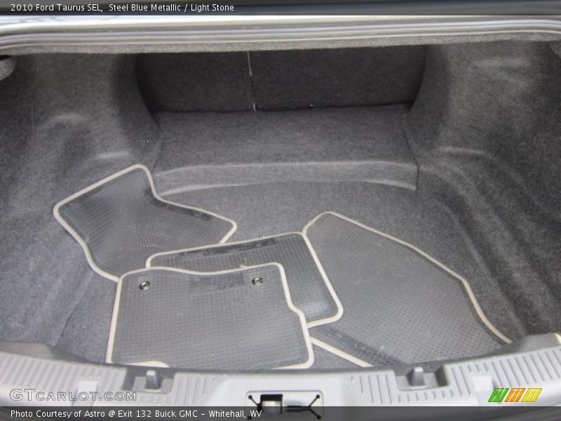 Steel Blue Metallic / Light Stone 2010 Ford Taurus SEL