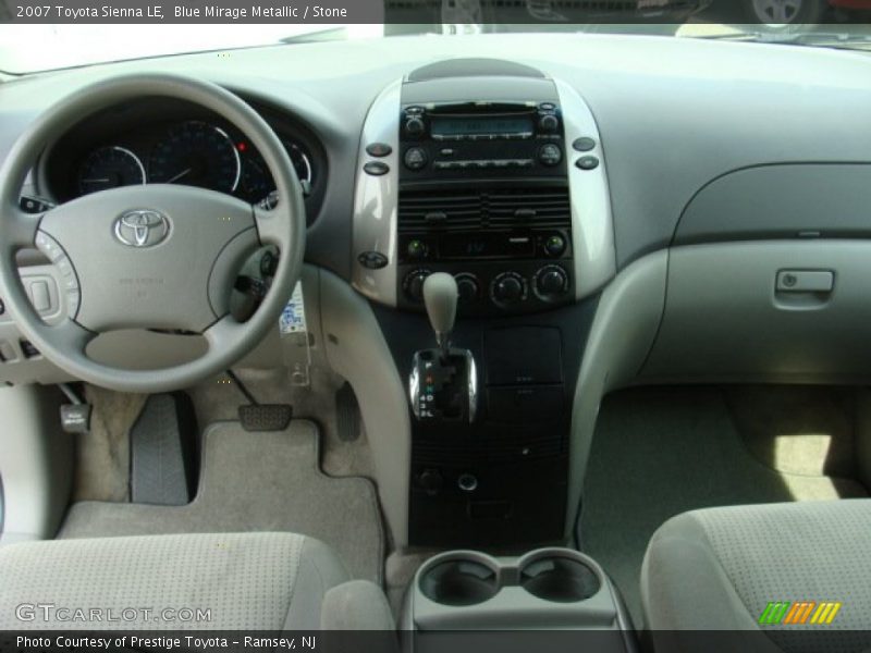 Blue Mirage Metallic / Stone 2007 Toyota Sienna LE