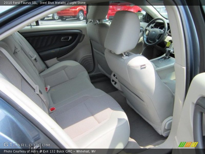 Steel Blue Metallic / Light Stone 2010 Ford Taurus SEL