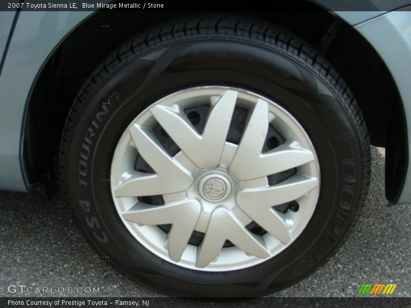 Blue Mirage Metallic / Stone 2007 Toyota Sienna LE