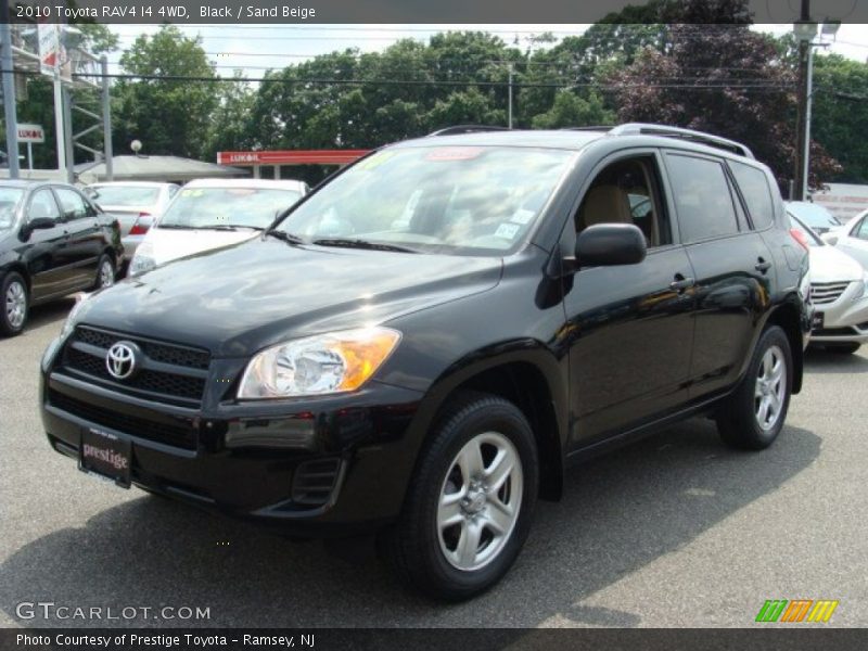 Black / Sand Beige 2010 Toyota RAV4 I4 4WD