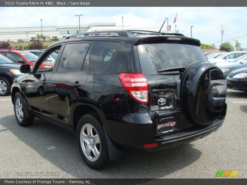 Black / Sand Beige 2010 Toyota RAV4 I4 4WD