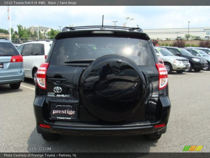 Black / Sand Beige 2010 Toyota RAV4 I4 4WD