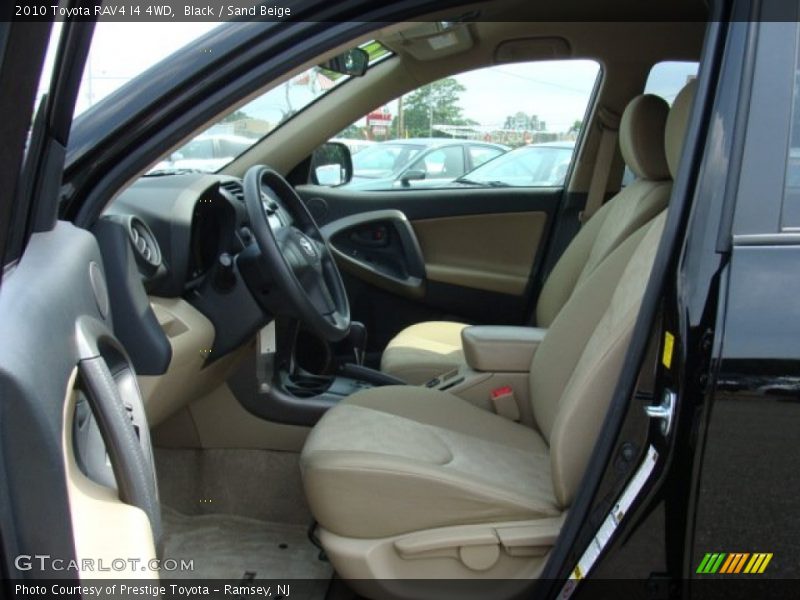 Black / Sand Beige 2010 Toyota RAV4 I4 4WD