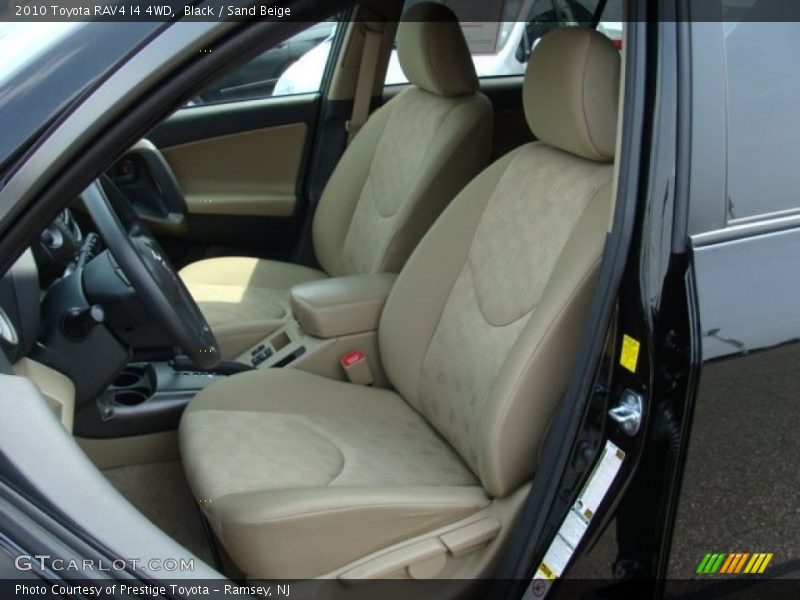 Black / Sand Beige 2010 Toyota RAV4 I4 4WD