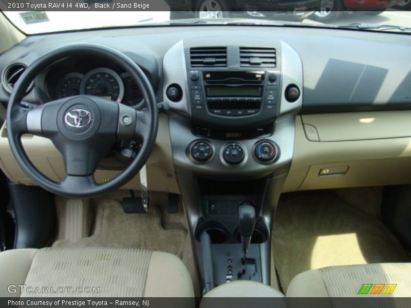 Black / Sand Beige 2010 Toyota RAV4 I4 4WD