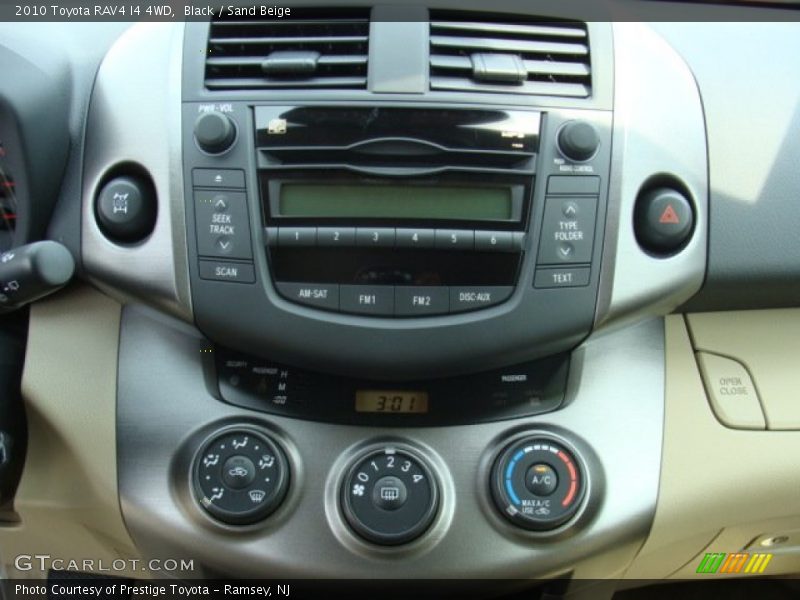 Black / Sand Beige 2010 Toyota RAV4 I4 4WD