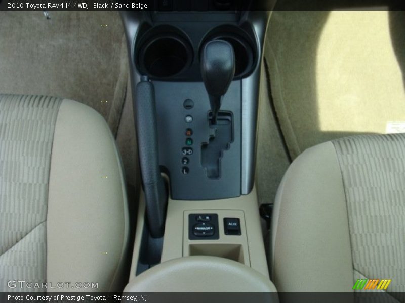 Black / Sand Beige 2010 Toyota RAV4 I4 4WD