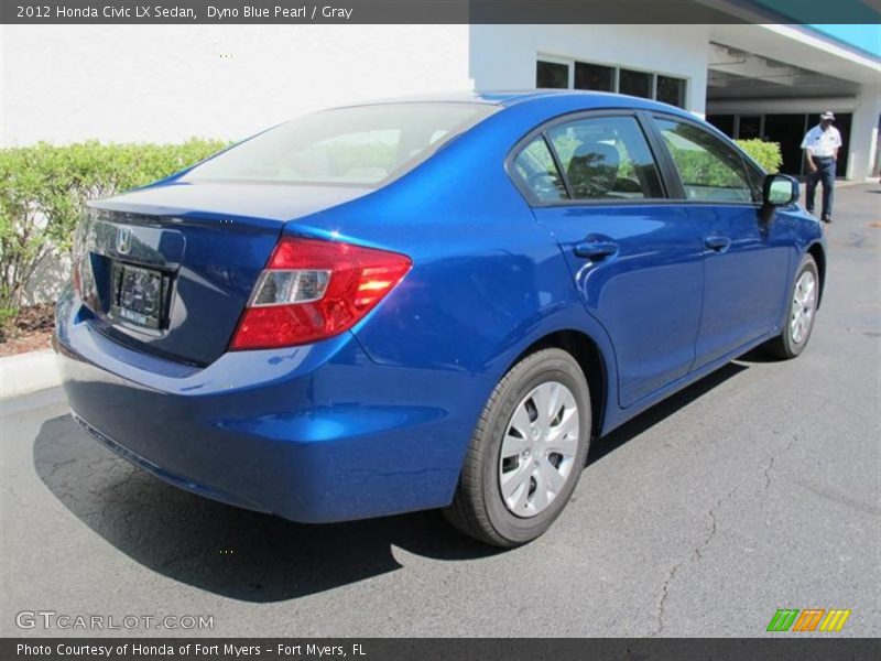  2012 Civic LX Sedan Dyno Blue Pearl
