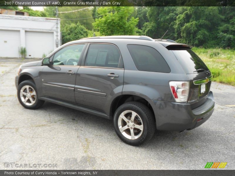 Granite Gray Metallic / Dark Gray 2007 Chevrolet Equinox LT AWD
