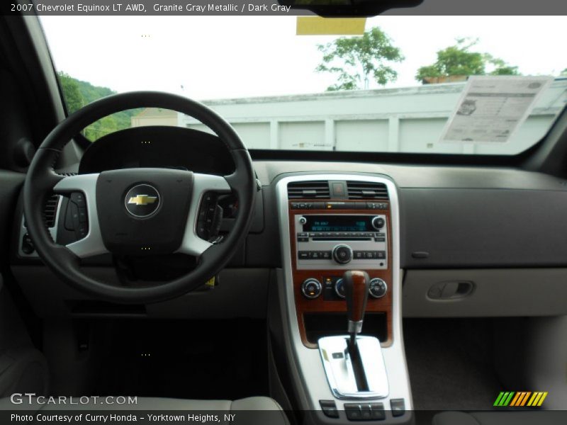 Granite Gray Metallic / Dark Gray 2007 Chevrolet Equinox LT AWD