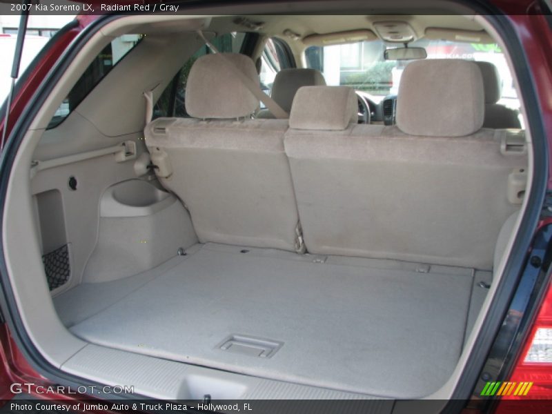 Radiant Red / Gray 2007 Kia Sorento LX