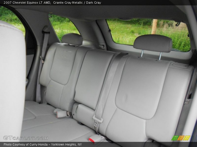 Granite Gray Metallic / Dark Gray 2007 Chevrolet Equinox LT AWD
