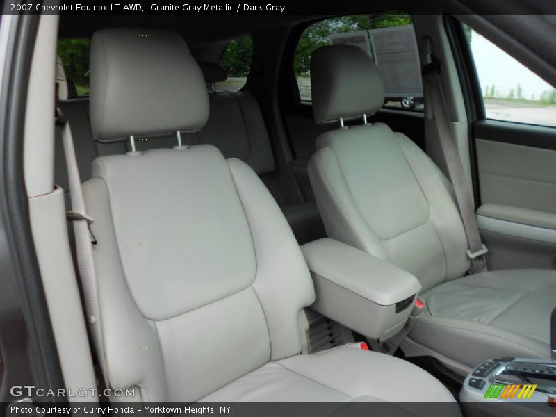 Granite Gray Metallic / Dark Gray 2007 Chevrolet Equinox LT AWD