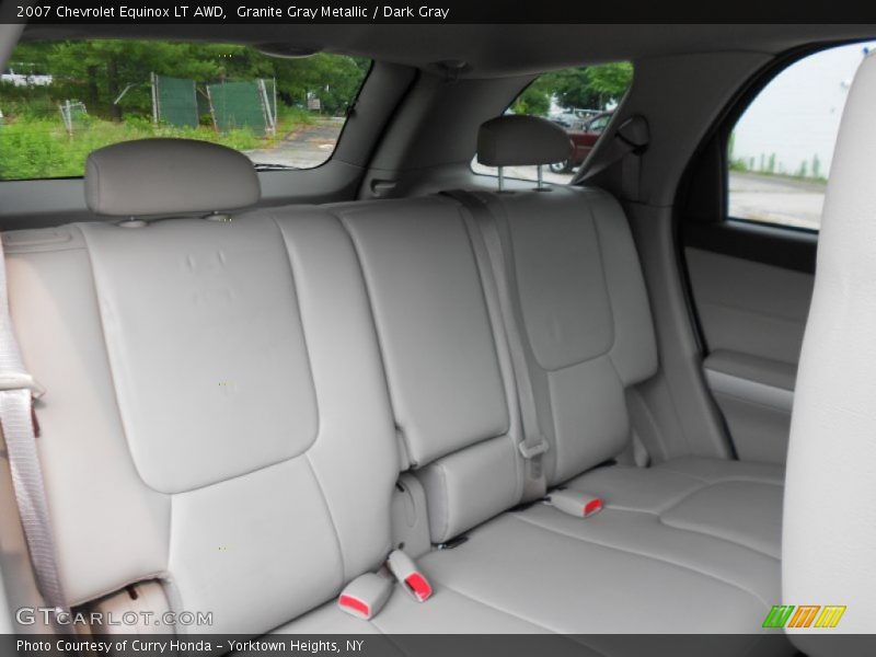 Granite Gray Metallic / Dark Gray 2007 Chevrolet Equinox LT AWD
