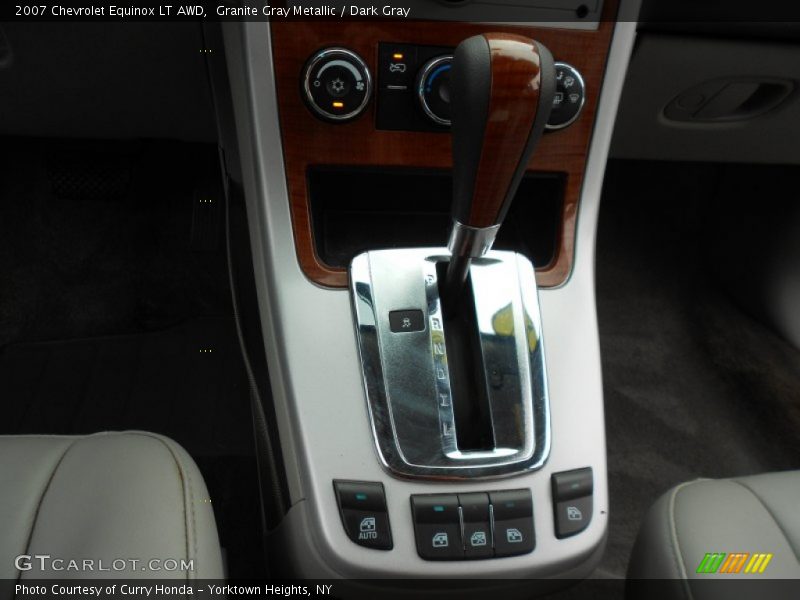 Granite Gray Metallic / Dark Gray 2007 Chevrolet Equinox LT AWD