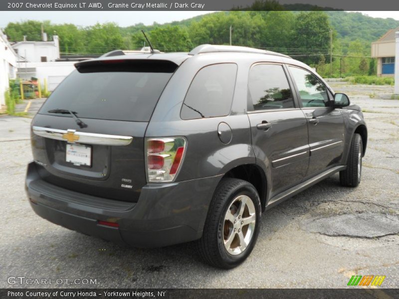 Granite Gray Metallic / Dark Gray 2007 Chevrolet Equinox LT AWD