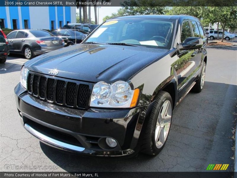 Black / Medium Slate Gray 2006 Jeep Grand Cherokee SRT8