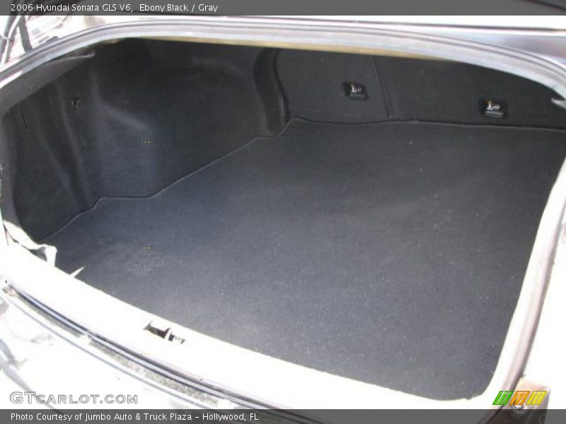 Ebony Black / Gray 2006 Hyundai Sonata GLS V6