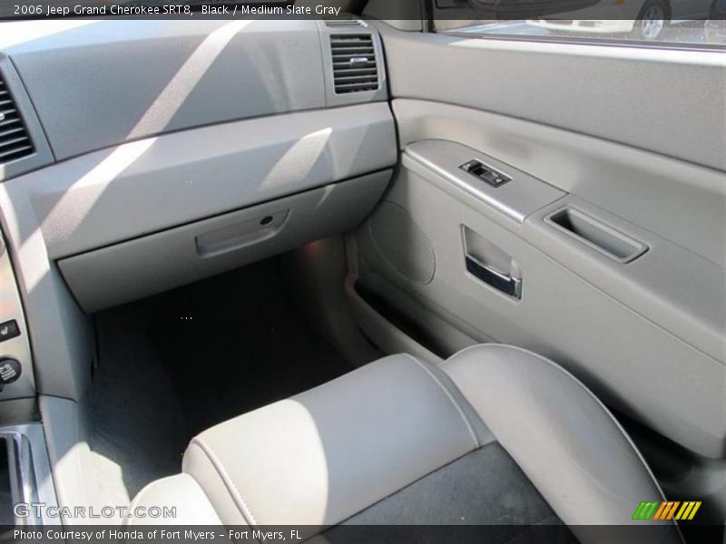 Black / Medium Slate Gray 2006 Jeep Grand Cherokee SRT8