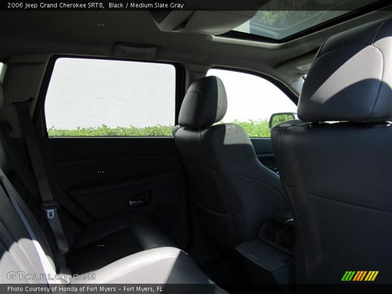 Black / Medium Slate Gray 2006 Jeep Grand Cherokee SRT8