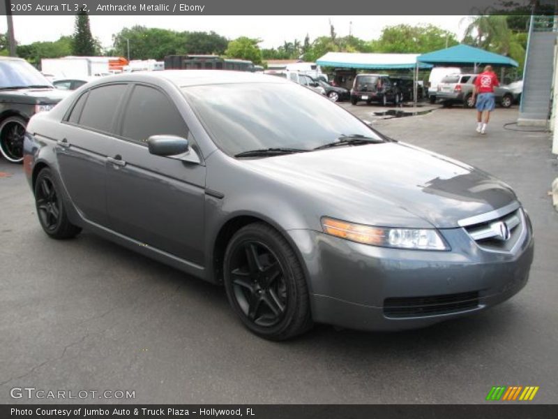 Anthracite Metallic / Ebony 2005 Acura TL 3.2
