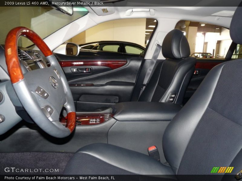  2009 LS 460 AWD Black Interior