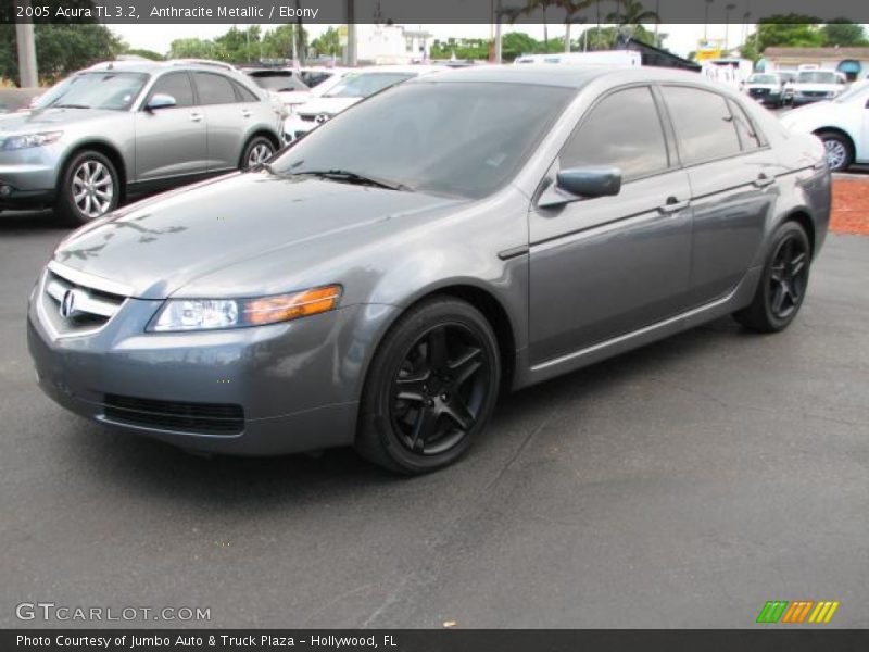 Anthracite Metallic / Ebony 2005 Acura TL 3.2