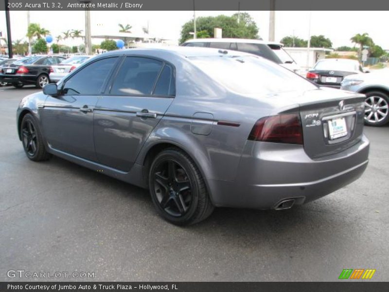 Anthracite Metallic / Ebony 2005 Acura TL 3.2
