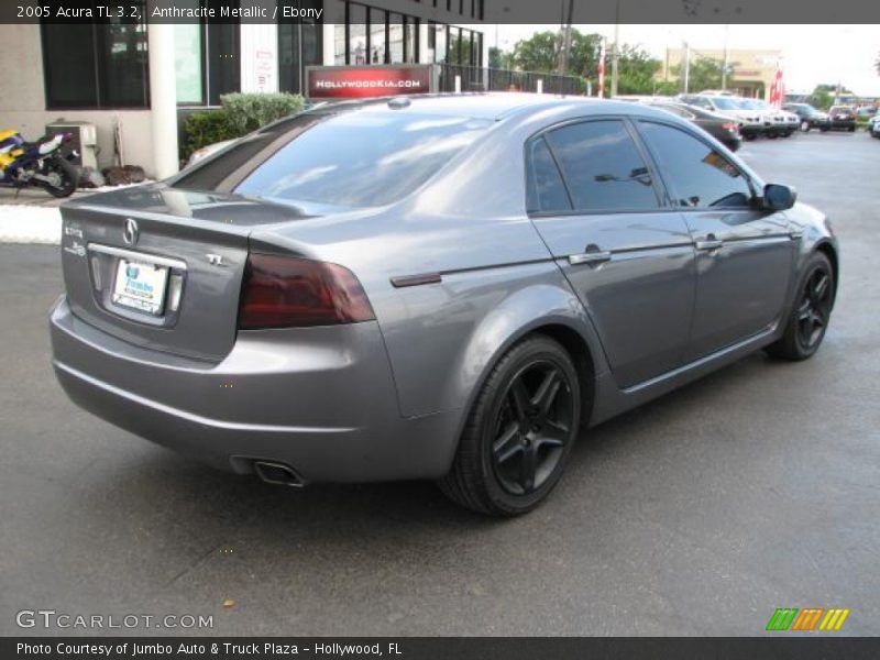 Anthracite Metallic / Ebony 2005 Acura TL 3.2