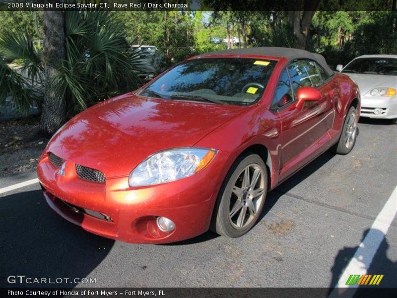 Front 3/4 View of 2008 Eclipse Spyder GT