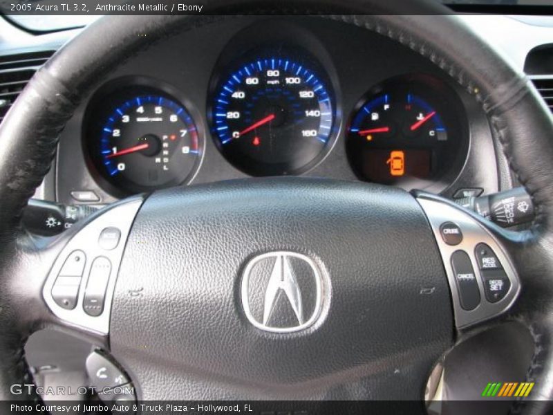 Anthracite Metallic / Ebony 2005 Acura TL 3.2