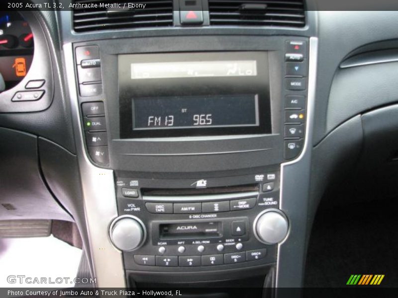 Anthracite Metallic / Ebony 2005 Acura TL 3.2