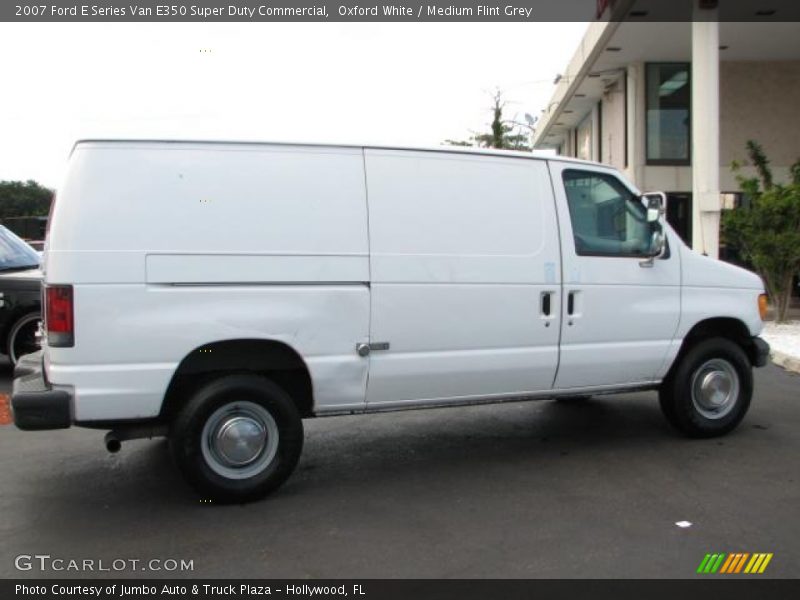 Oxford White / Medium Flint Grey 2007 Ford E Series Van E350 Super Duty Commercial