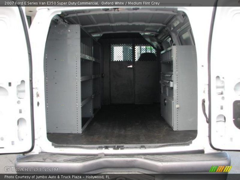 Oxford White / Medium Flint Grey 2007 Ford E Series Van E350 Super Duty Commercial