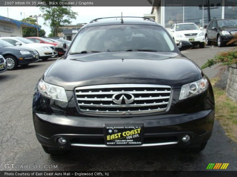 Black Obsidian / Graphite 2007 Infiniti FX 35 AWD