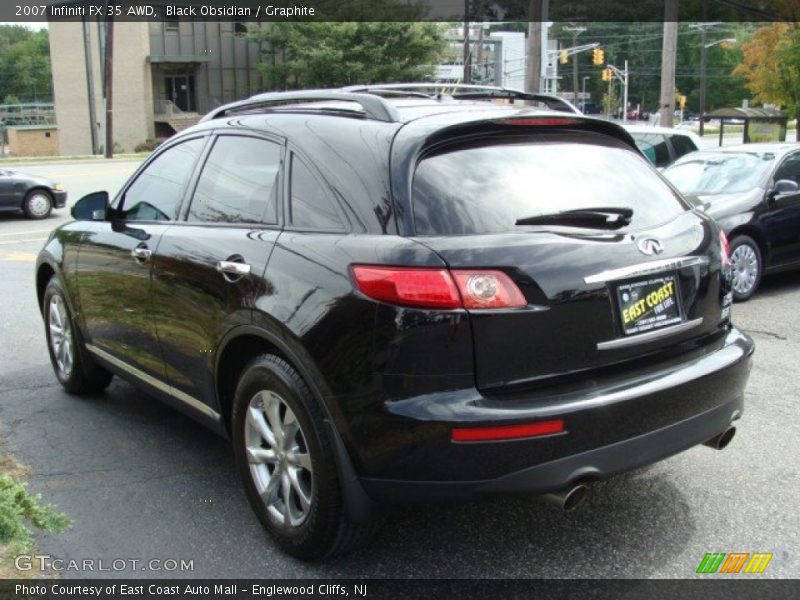 Black Obsidian / Graphite 2007 Infiniti FX 35 AWD