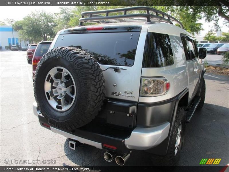 Titanium Metallic / Dark Charcoal 2007 Toyota FJ Cruiser 4WD
